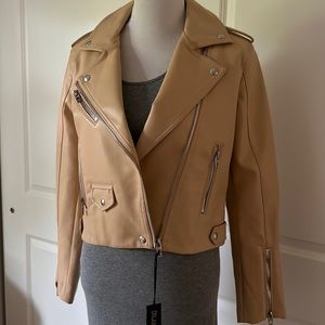 New with tags moto jacket